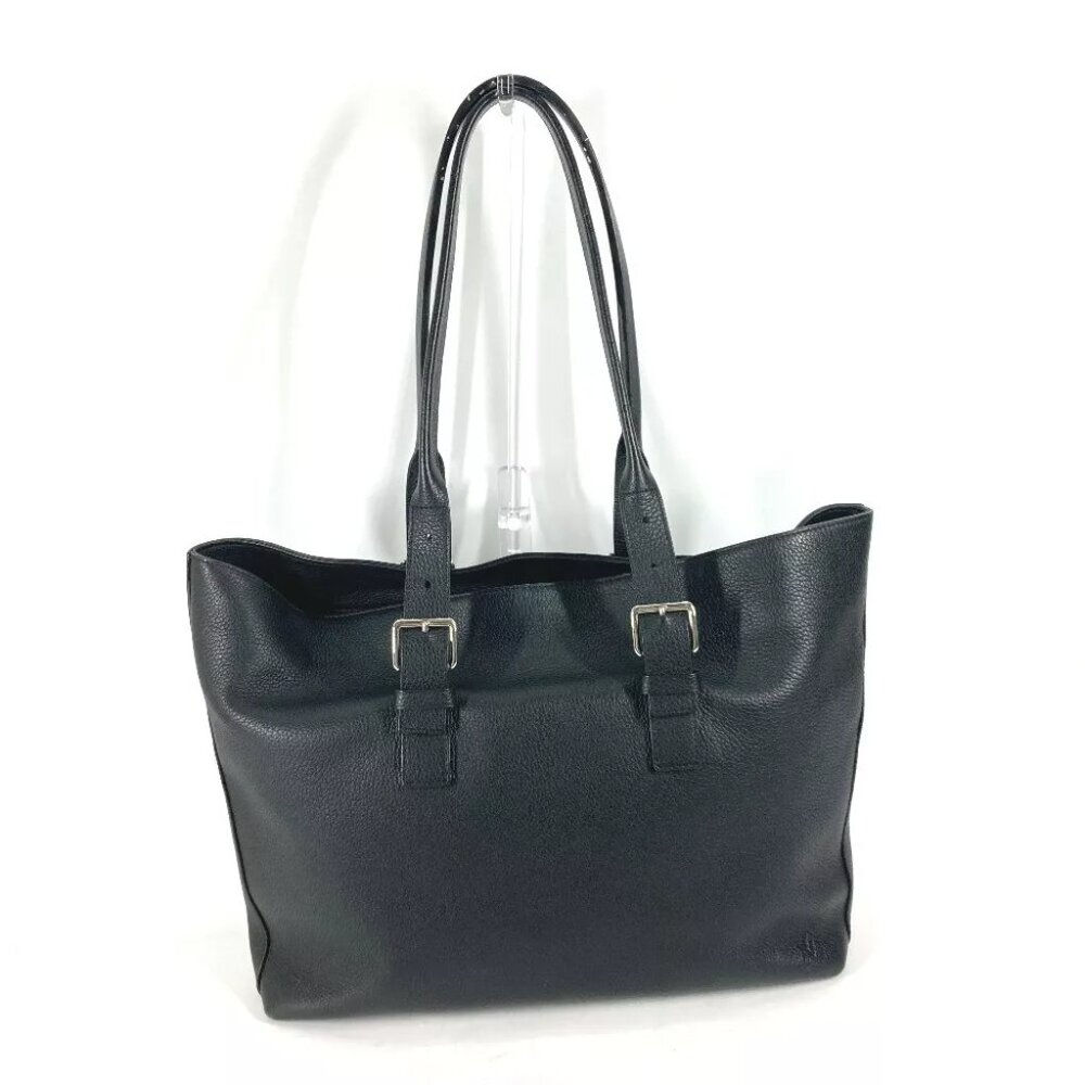 LOUIS VUITTON M50086 Cabas Voyage Tote Bag Shoulder Bag Taurillon Clemence Black - Picture 7 of 16